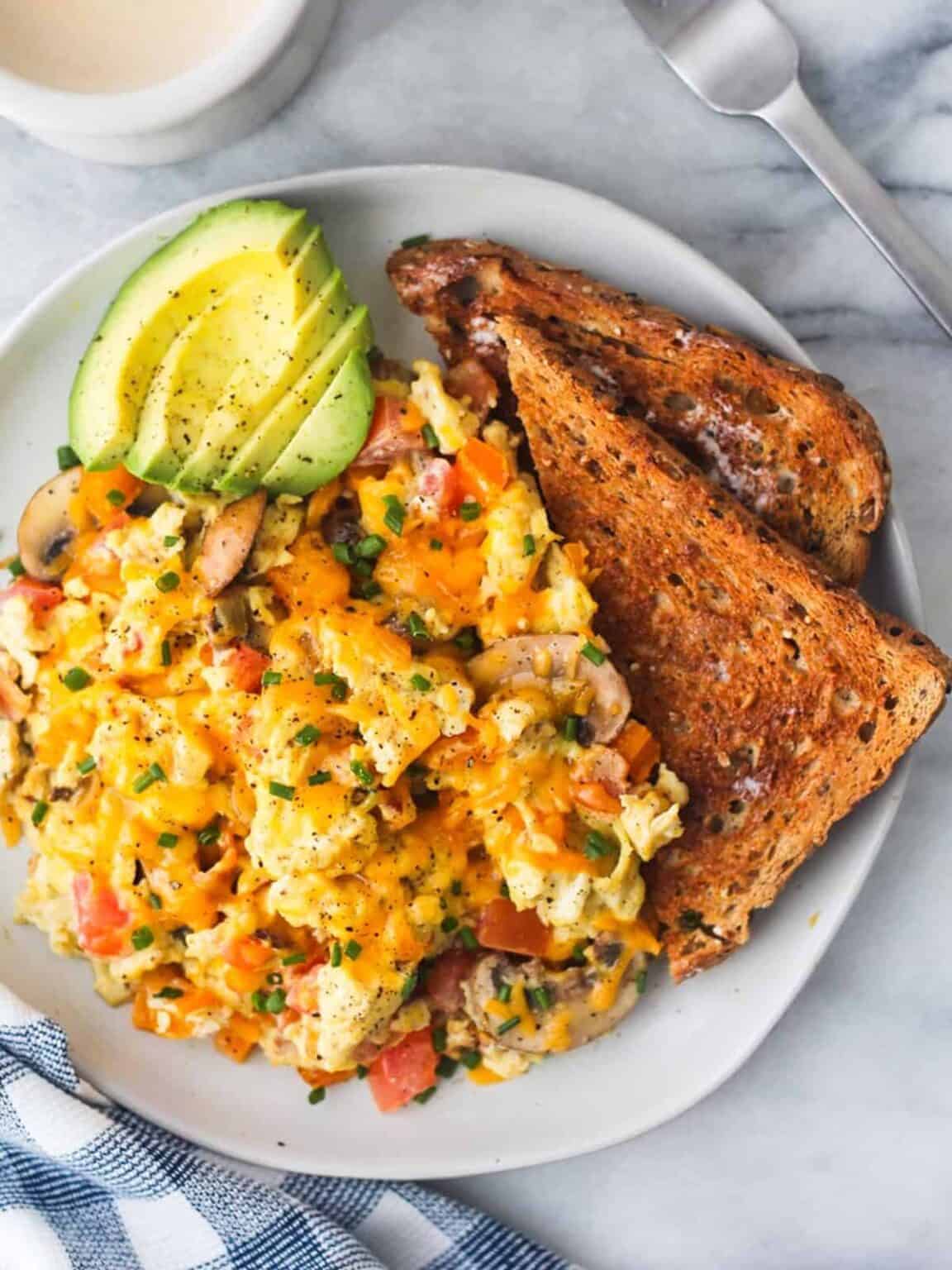 Loaded Scramble Eggs